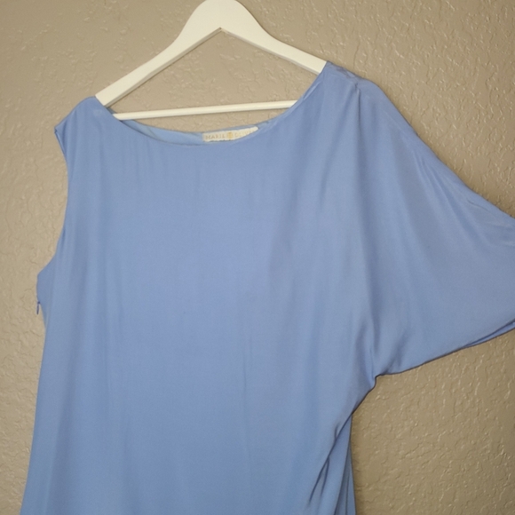 Marie Oliver one Shoulder Silk Dress - Picture 2 of 8